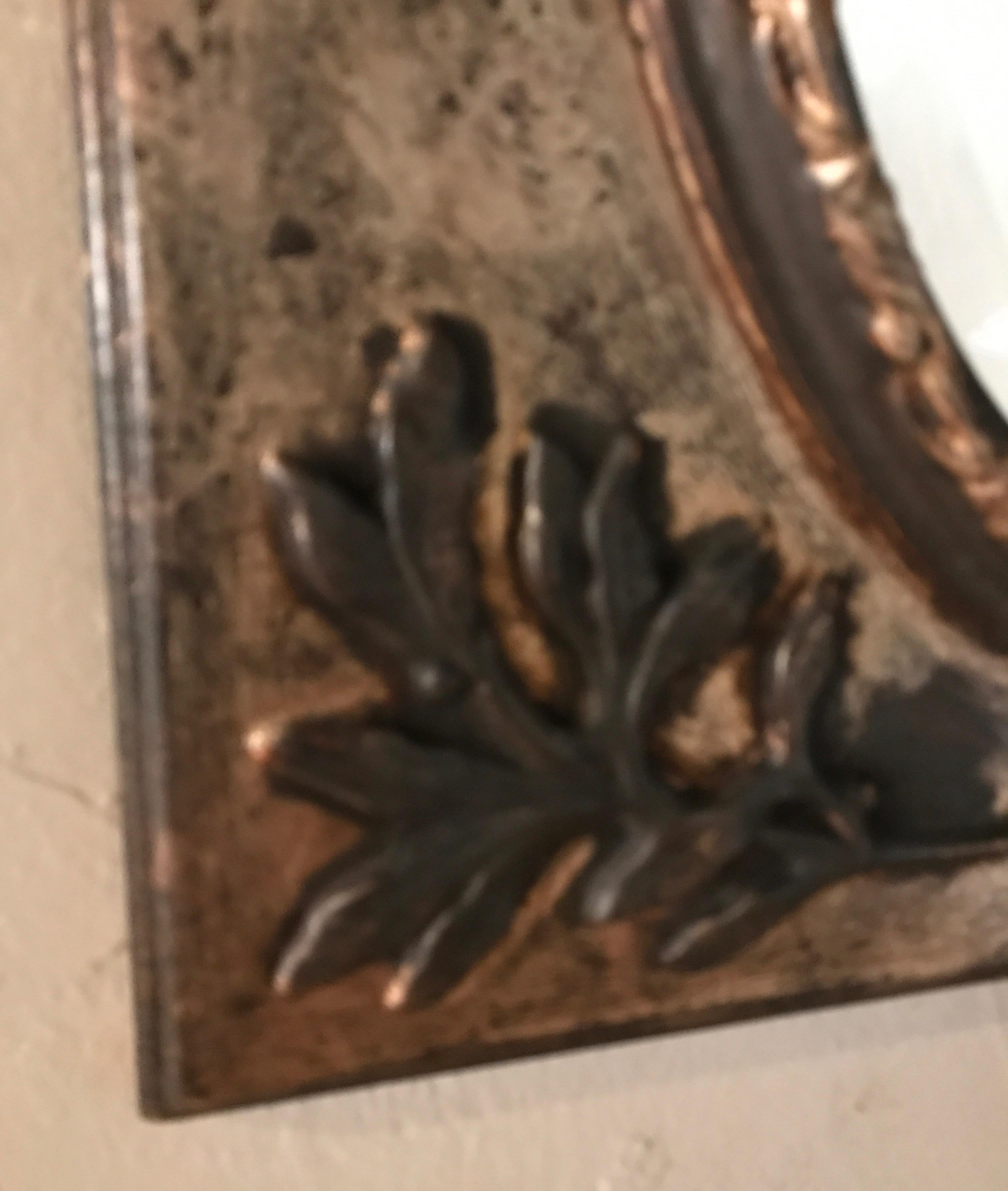 Pair of Rope and Swag Gilt Mirrors In Good Condition For Sale In West Palm Beach, FL