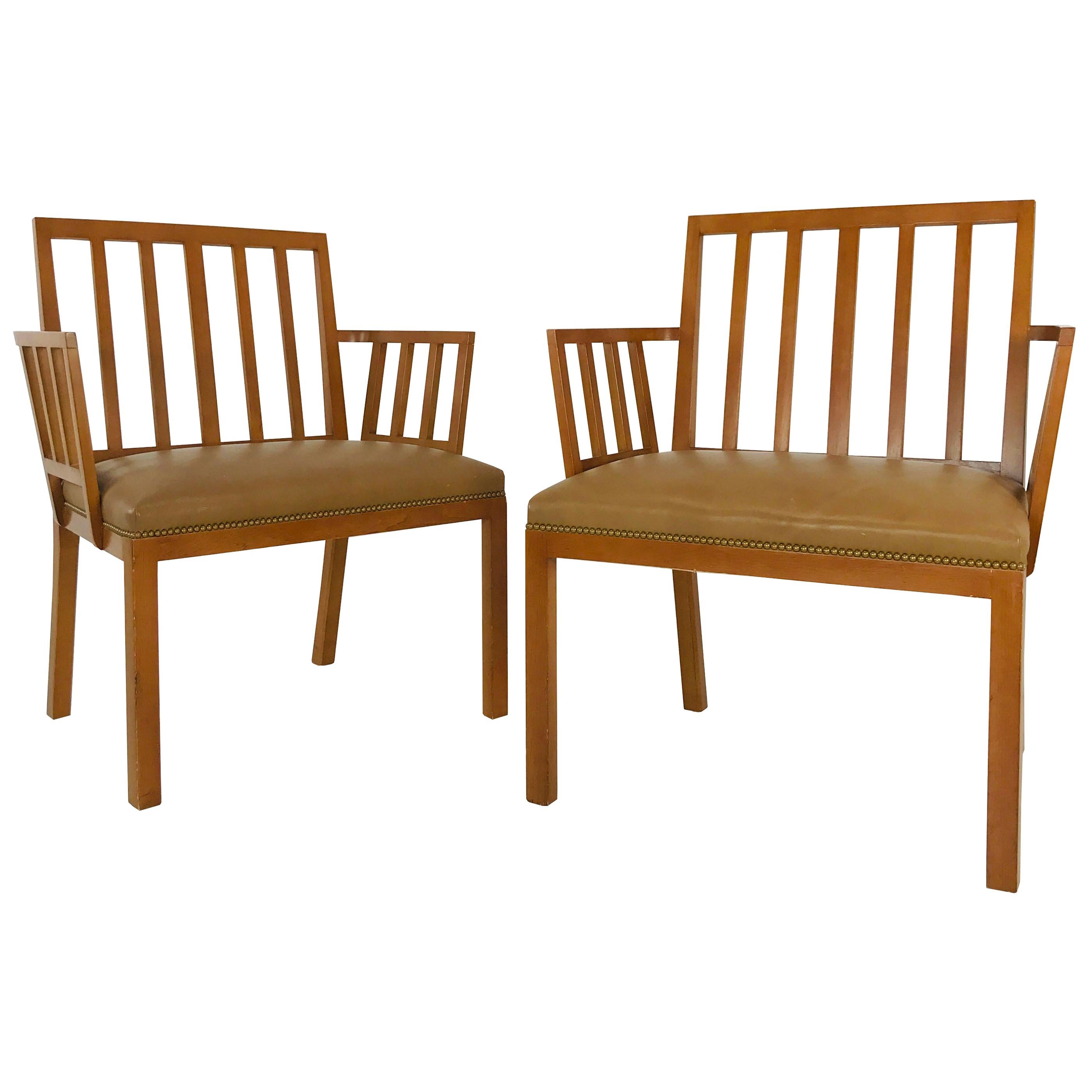 Pair of Rose Tarlow Chairs at 1stDibs