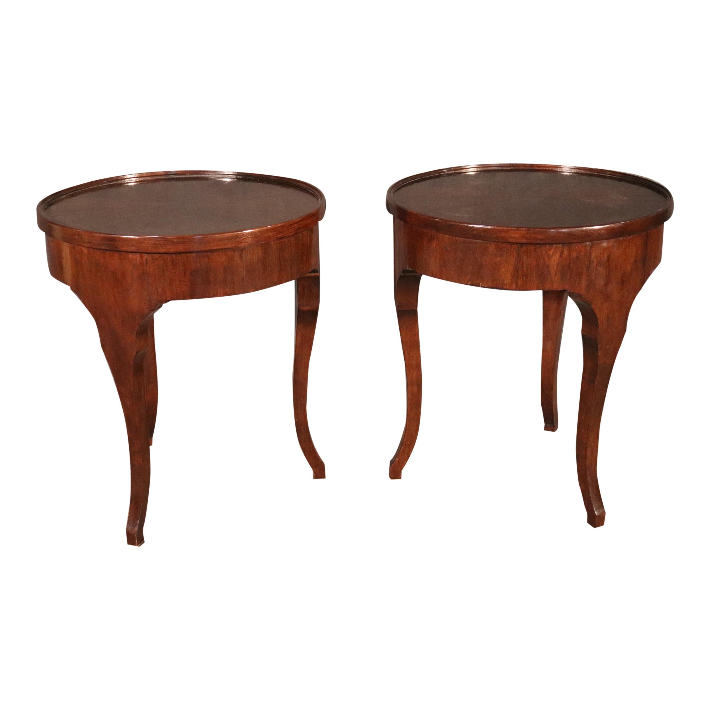 Pair of Rose tarlow Melrose House French Art Deco Style End Side Tables