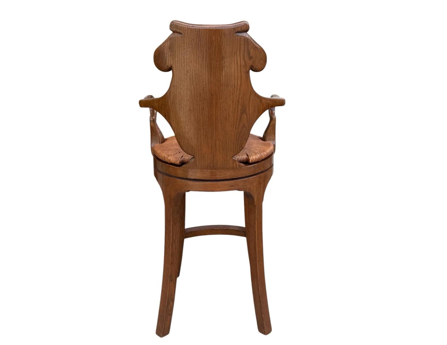 American Pair of Rose Tarlow Melrose House Henley Barstools