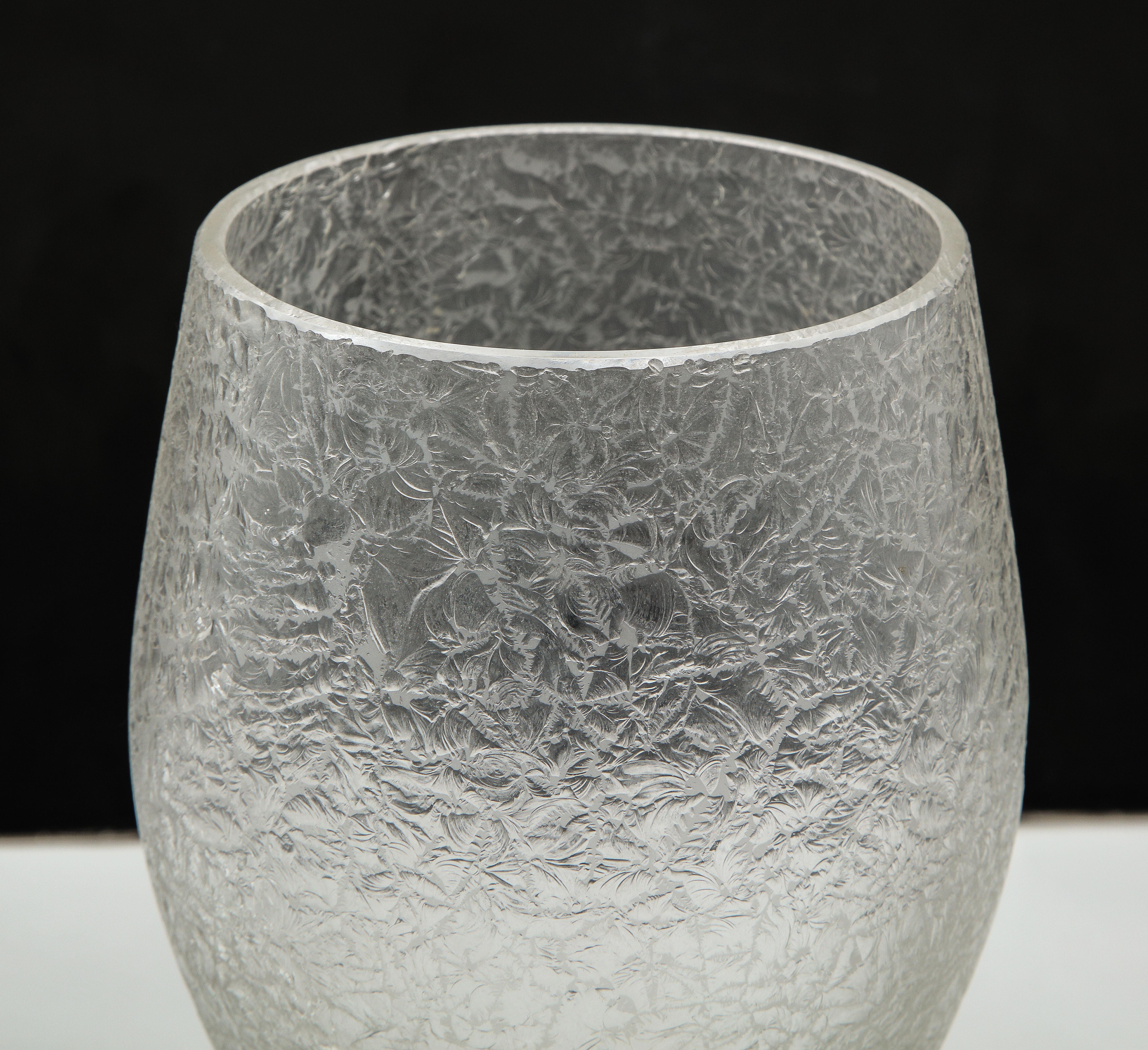 Vasen aus Rosenthal-Glas, Paar im Angebot 4