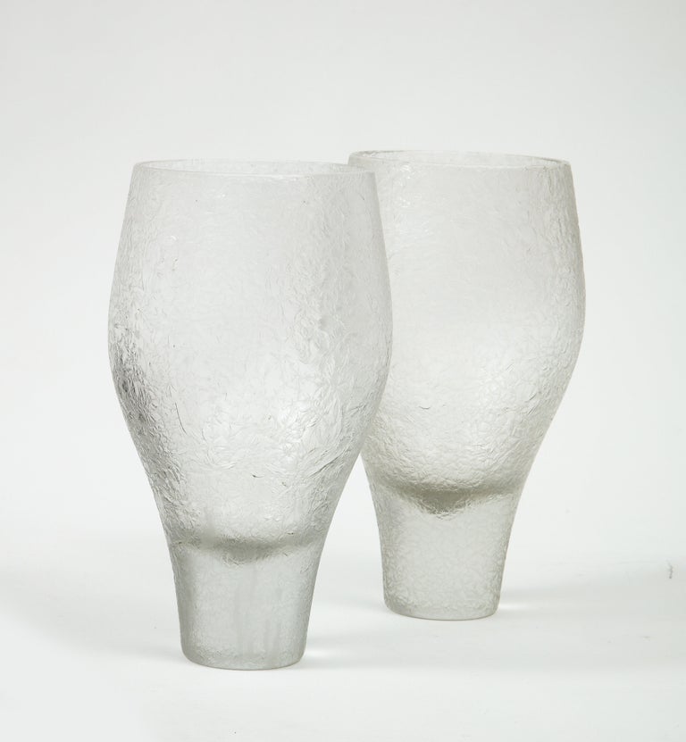 Pair of Rosenthal Glass Vases For Sale at 1stDibs rosenthal vases for