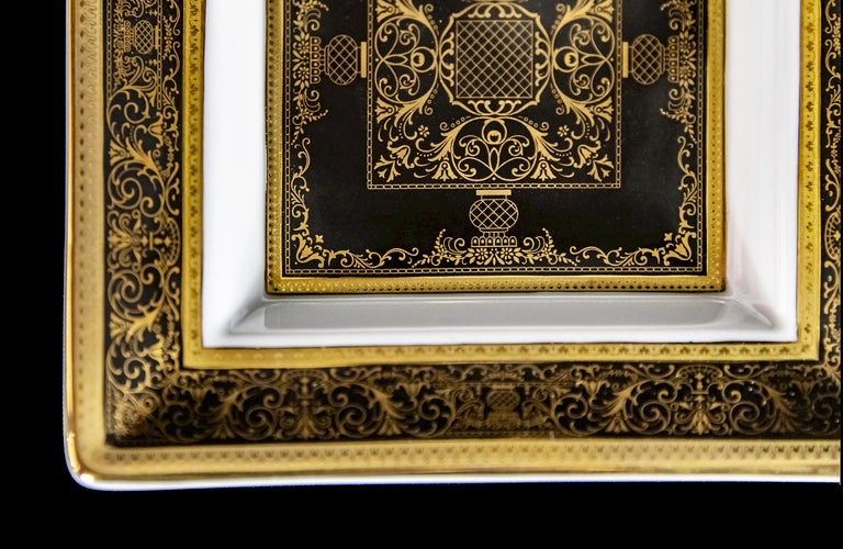 Pair of Rosenthal Porcelain Small Jewelry Plates For Sale at 1stDibs