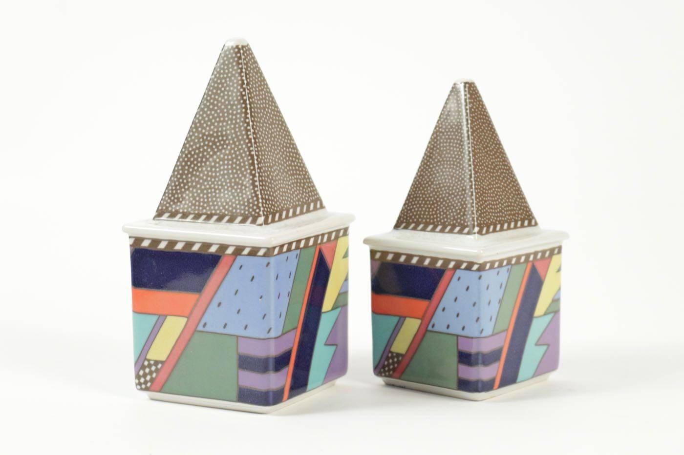 Modern Pair of Rosenthal Salt and Pepper