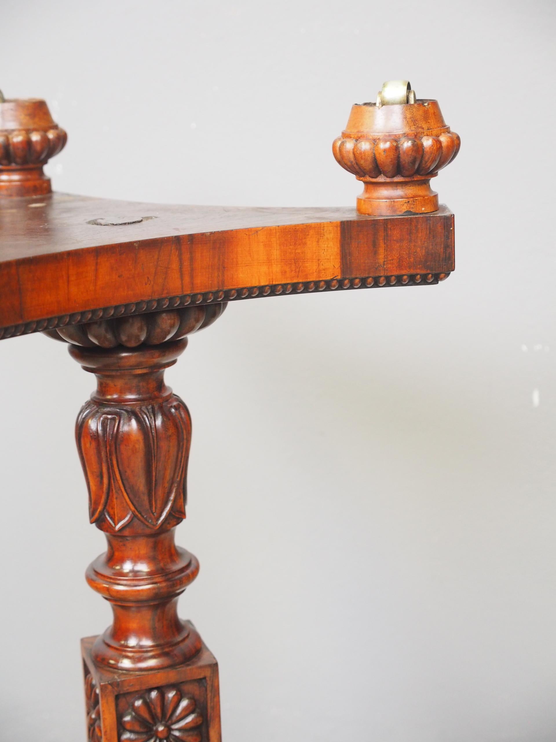 Pair of Rosewood and Goncalo Alves Occasional Tables 2