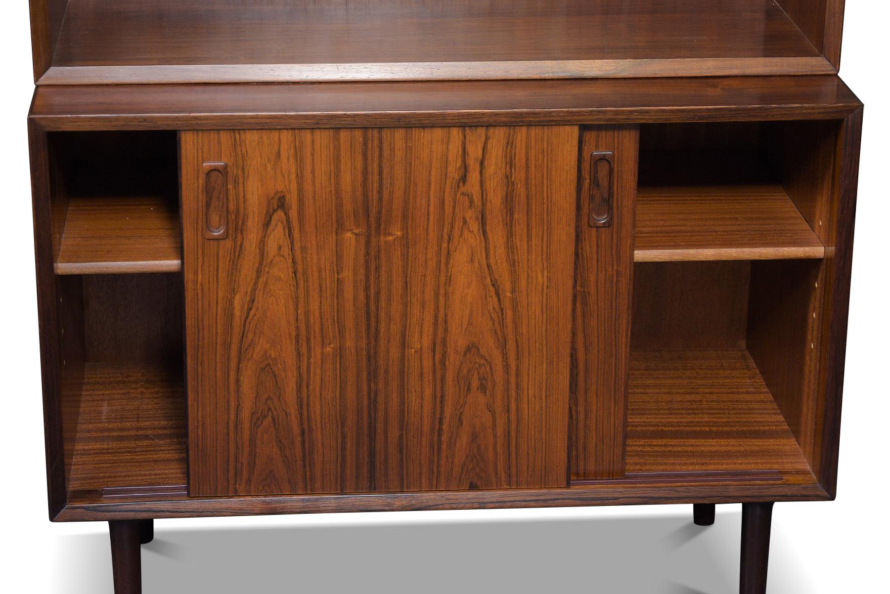 Pair of Rosewood Bookcases by Lyby Møbler For Sale 2