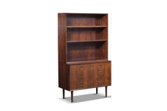 Brasilianische palisanderholzkommode mit bücherregal by Lyby Møbler