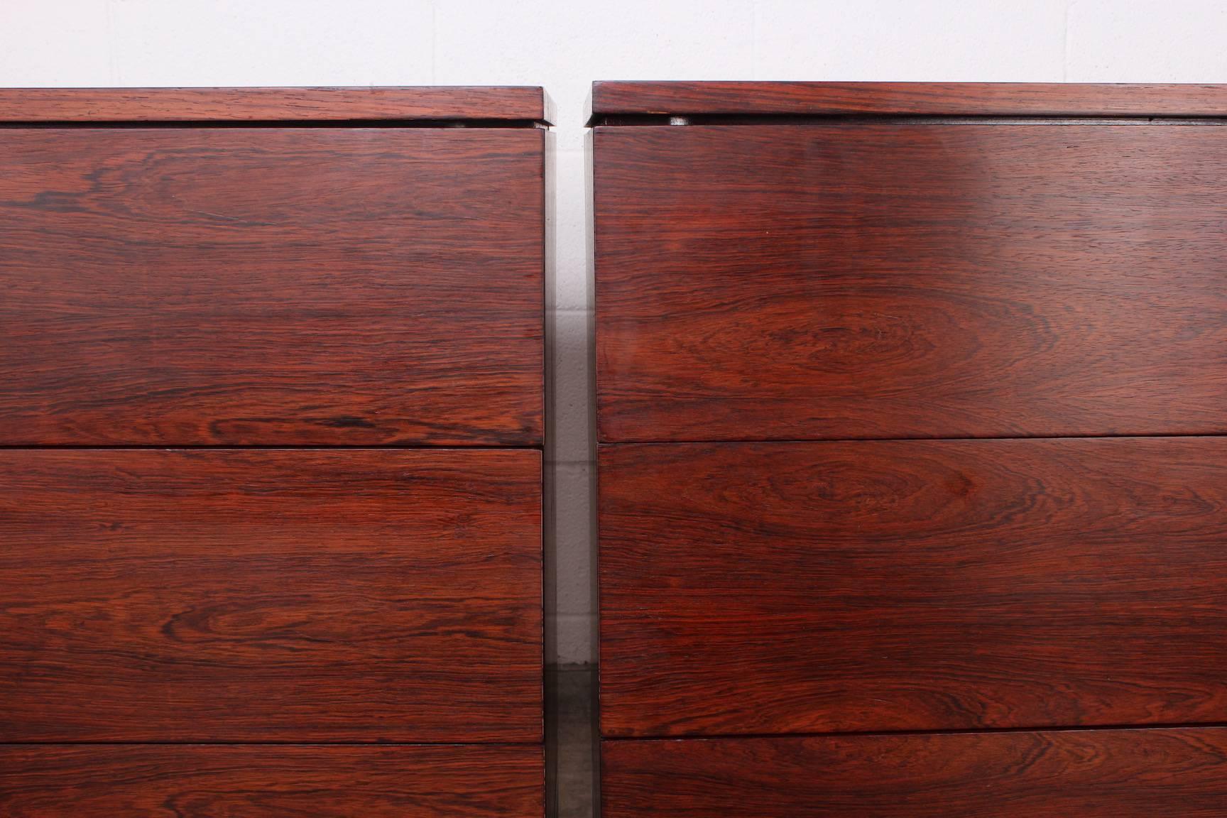 Pair of Rosewood Chests by Florence Knoll 6
