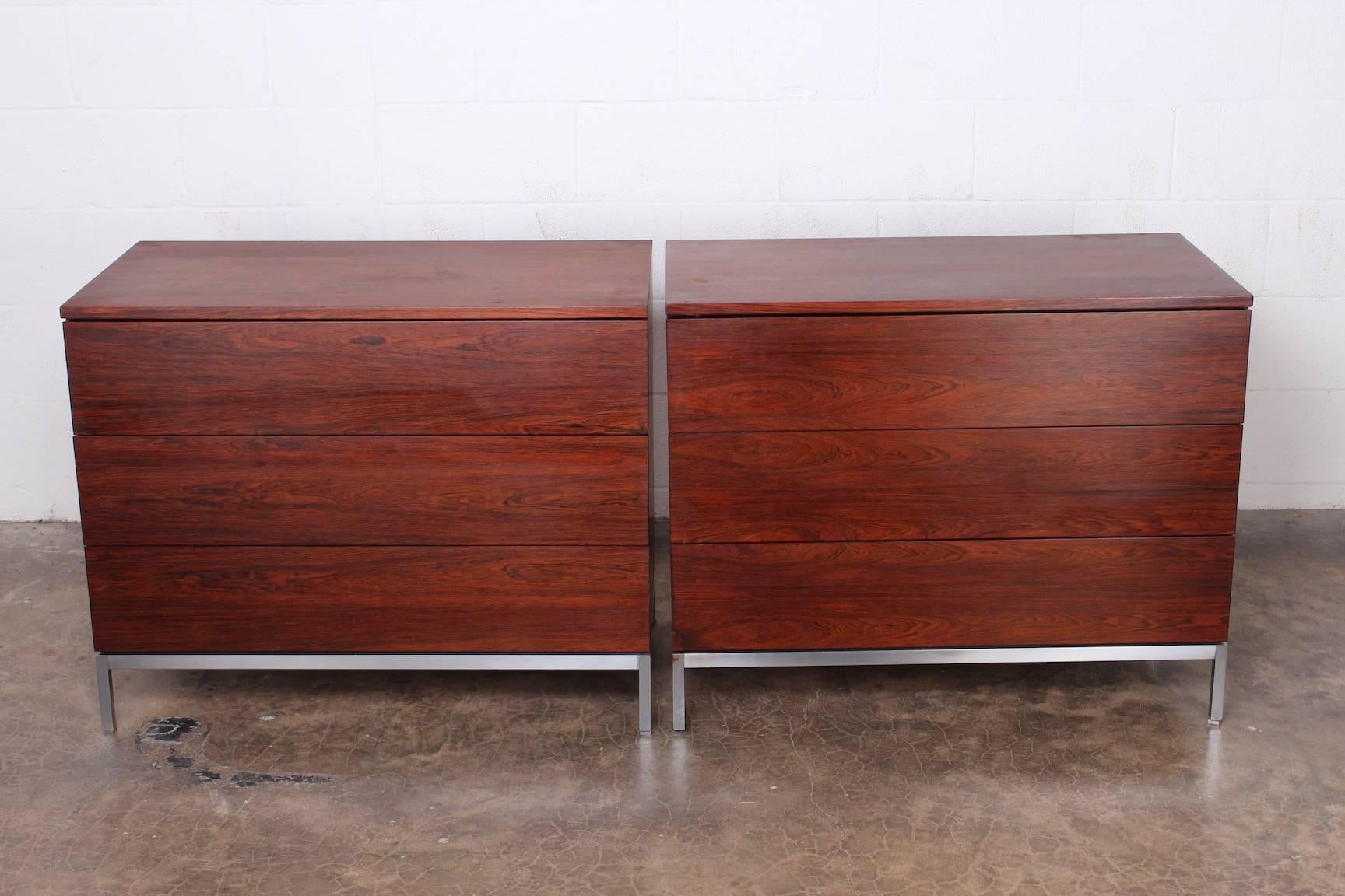 Pair of Rosewood Chests by Florence Knoll 5