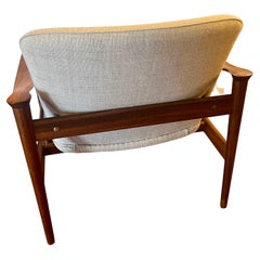 Paire de chaises longues en bois de rose par Fredrik A. Kayser, Norvège, années 1950