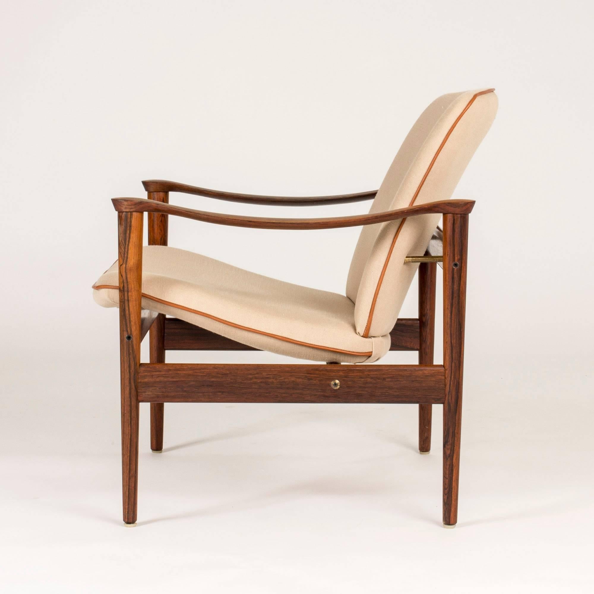 Norwegian Pair of Lounge Chairs by Fredrik Kayser