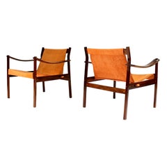 Jorge Zalszupin for L'Atelier - Pair of Lounge Armchairs Model "720"