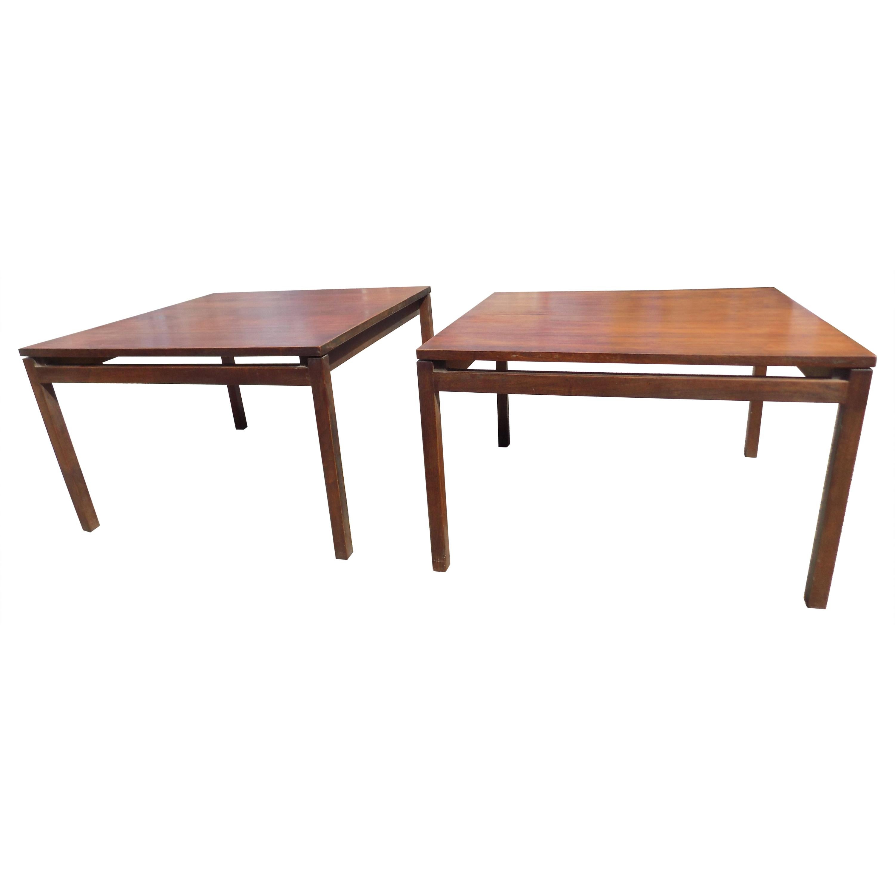 Black Marble Triangle BiLevel Coffee Table or Pair End Tables Style Up