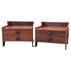 Vintage Pair of Rosewood nightstands