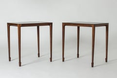 Paire de tables d'appoint en bois de rose par Bernt Petersen