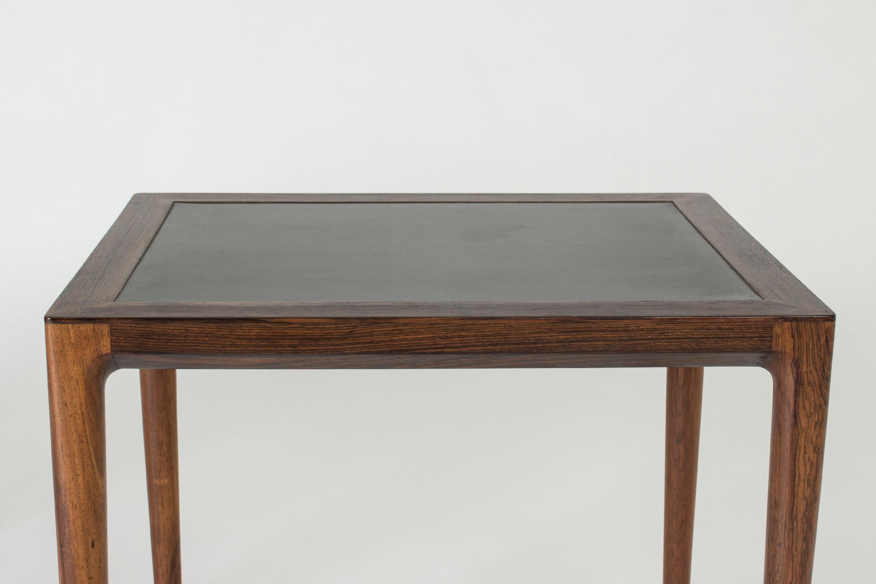 Mid-20th Century Pair of Rosewood Side Tables by Bernt Petersen