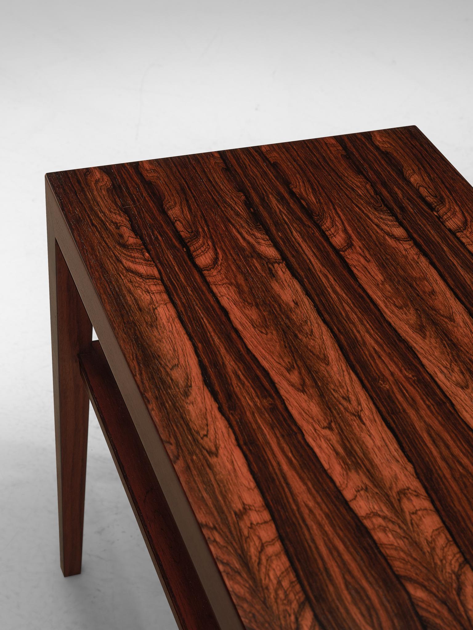 Pair of Rosewood Side Tables by Severin Hansen 2