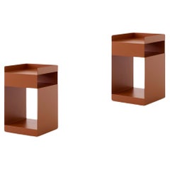 Coppia di carrelli multiuso Rotate CS73-Terracotta di Space Copenhagen per AT&T