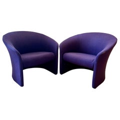 Pair of Rotunda Chairs by Lella and Massimo Vignelli for Hauserman, 1979