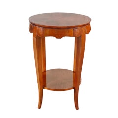 Pair of round bedside tables – France 1940