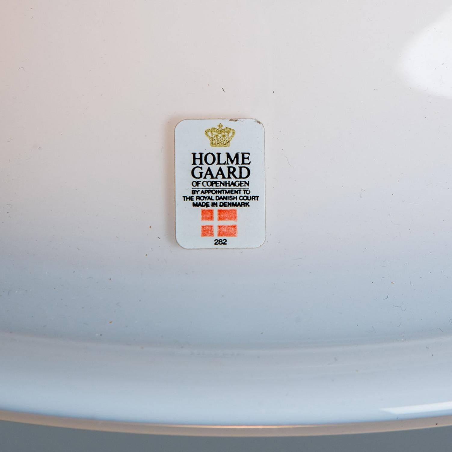 Coppia di lampade a sospensione rotonde Holmegaard Etude di Michael Bang, 1970 in vendita 6