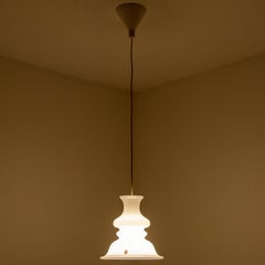Paire de lampes suspendues rondes Holmegaard Etude de Michael Bang, 1970
