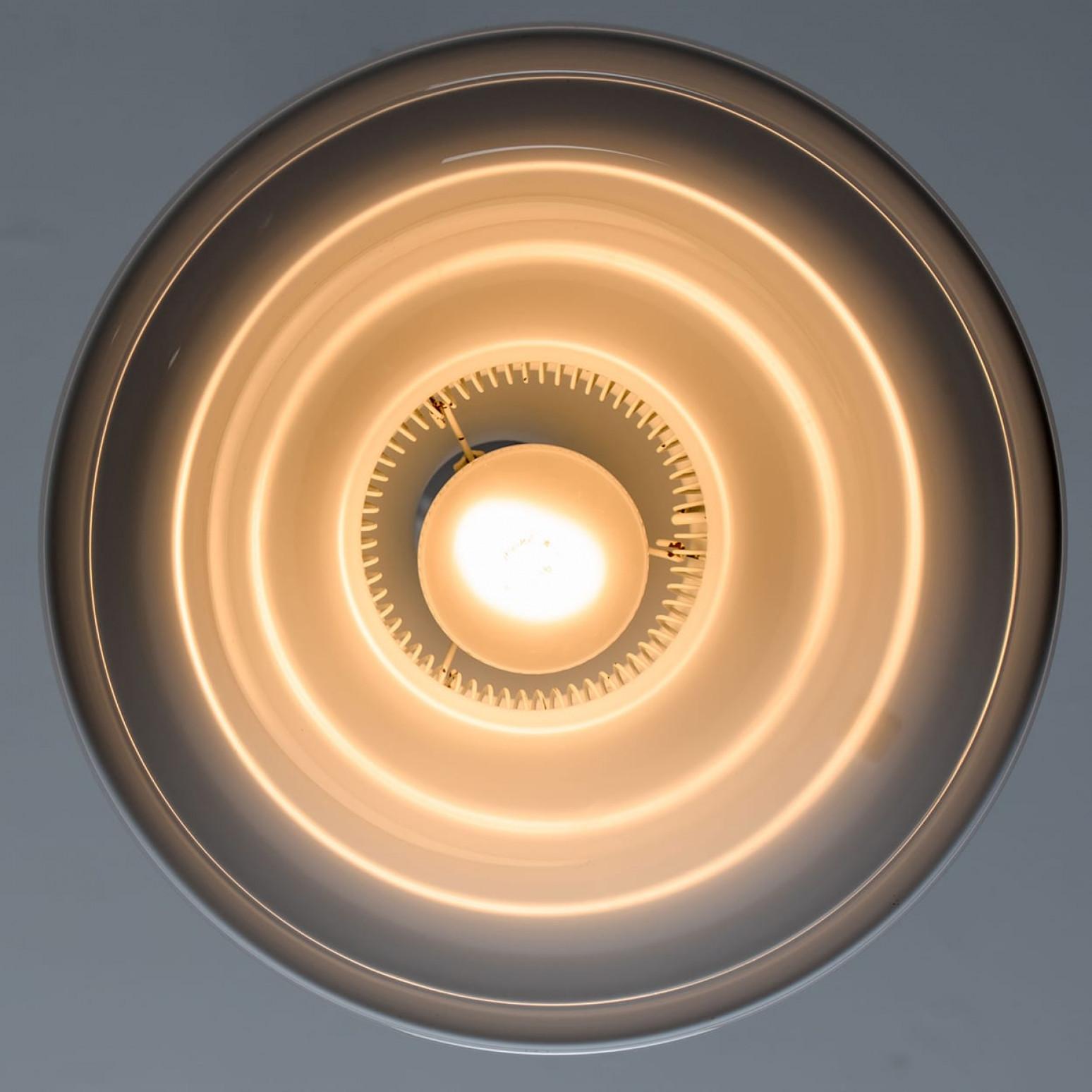 Spago Coppia di lampade a sospensione rotonde Holmegaard Etude di Michael Bang, 1970 in vendita