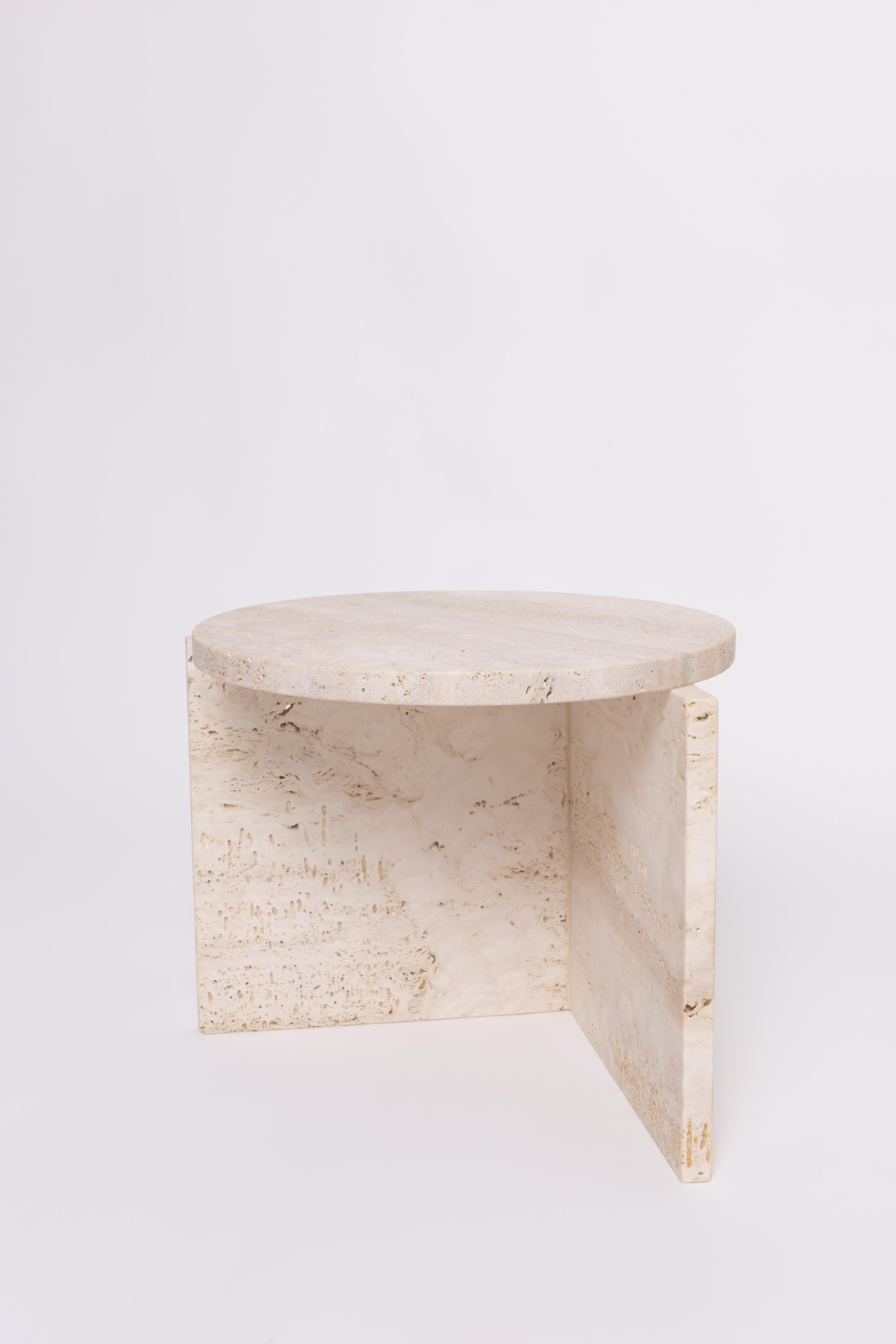 Round Stone Coffee Table, Brazilian and Marble stone, indoor outdoor