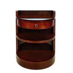 Pair of rounded Art Deco night stands – France 1930