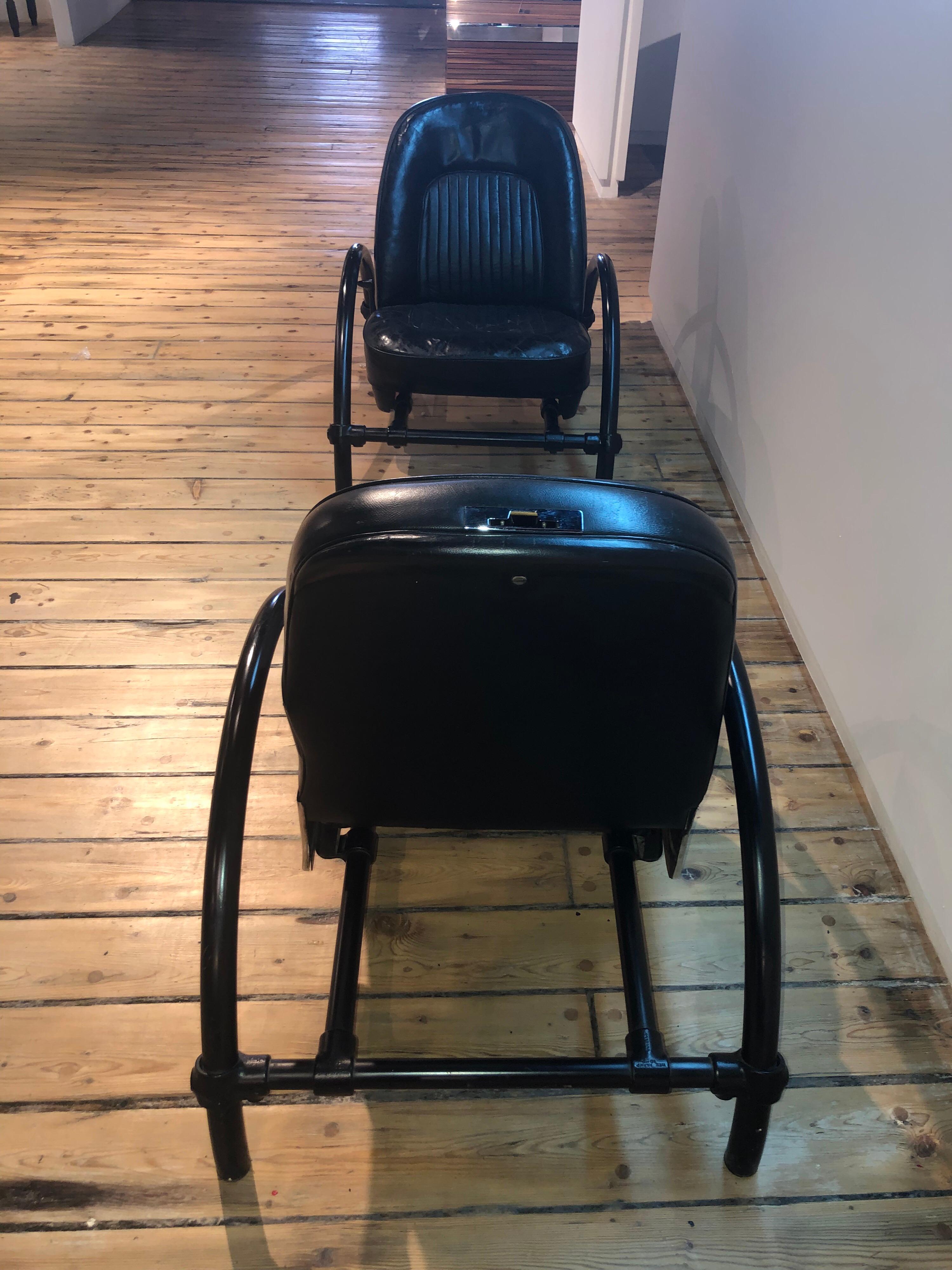 Pair of Rover Chairs by Ron Arad for One Off LTD For Sale 1
