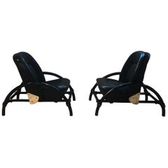 Vintage Pair of Rover Chairs by Ron Arad for One Off LTD
