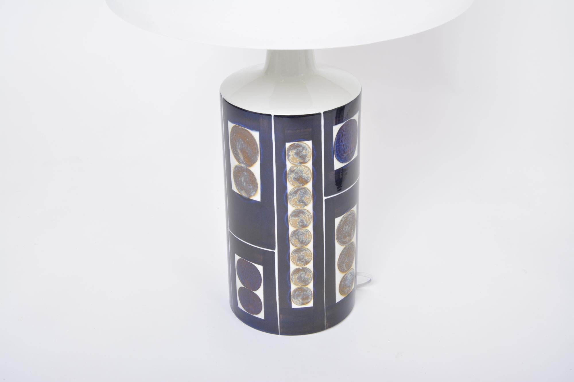 Danish Pair of Royal 7 Midcentury Table Lamps by Ingelise Koefoed for Fog & Mørup For Sale