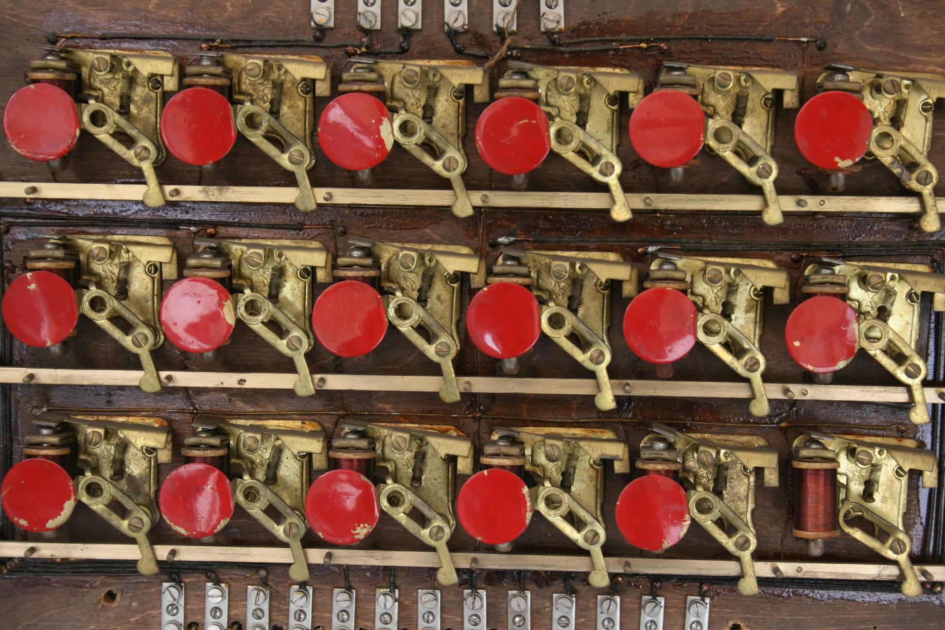 Pair of Royal Air Force Officers Butlers Servants Bell Box Indicators 1