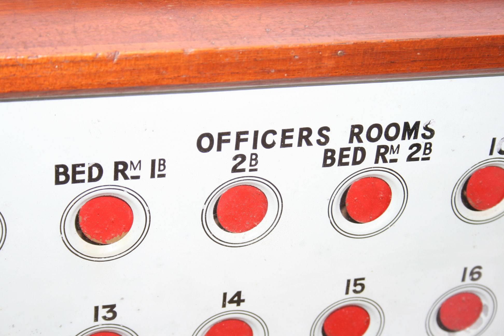 Pair of Royal Air Force Officers Butlers Servants Bell Box Indicators 3