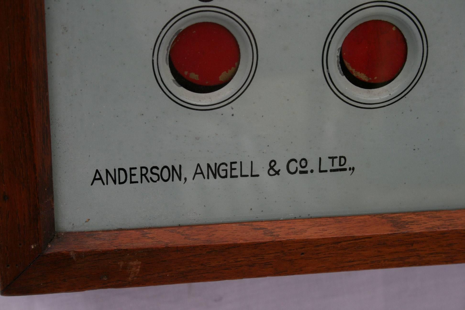 Pair of Royal Air Force Officers Butlers Servants Bell Box Indicators 6