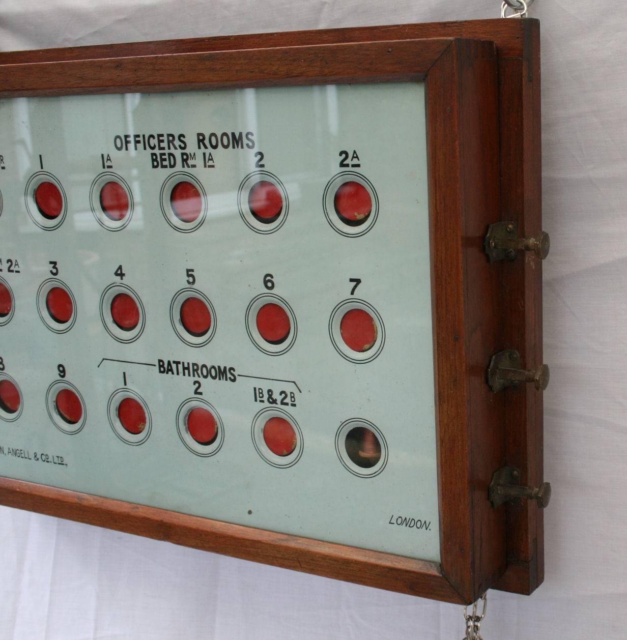 Pair of Royal Air Force Officers Butlers Servants Bell Box Indicators 8