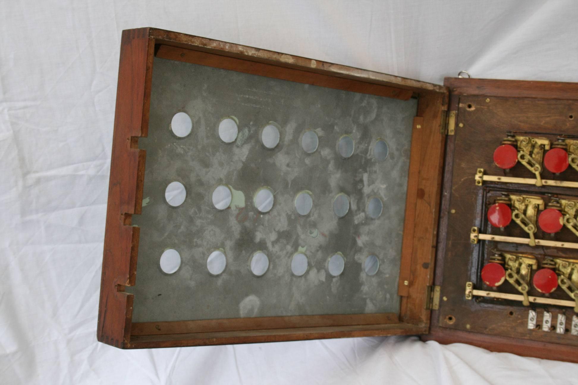 Art Deco Pair of Royal Air Force Officers Butlers Servants Bell Box Indicators