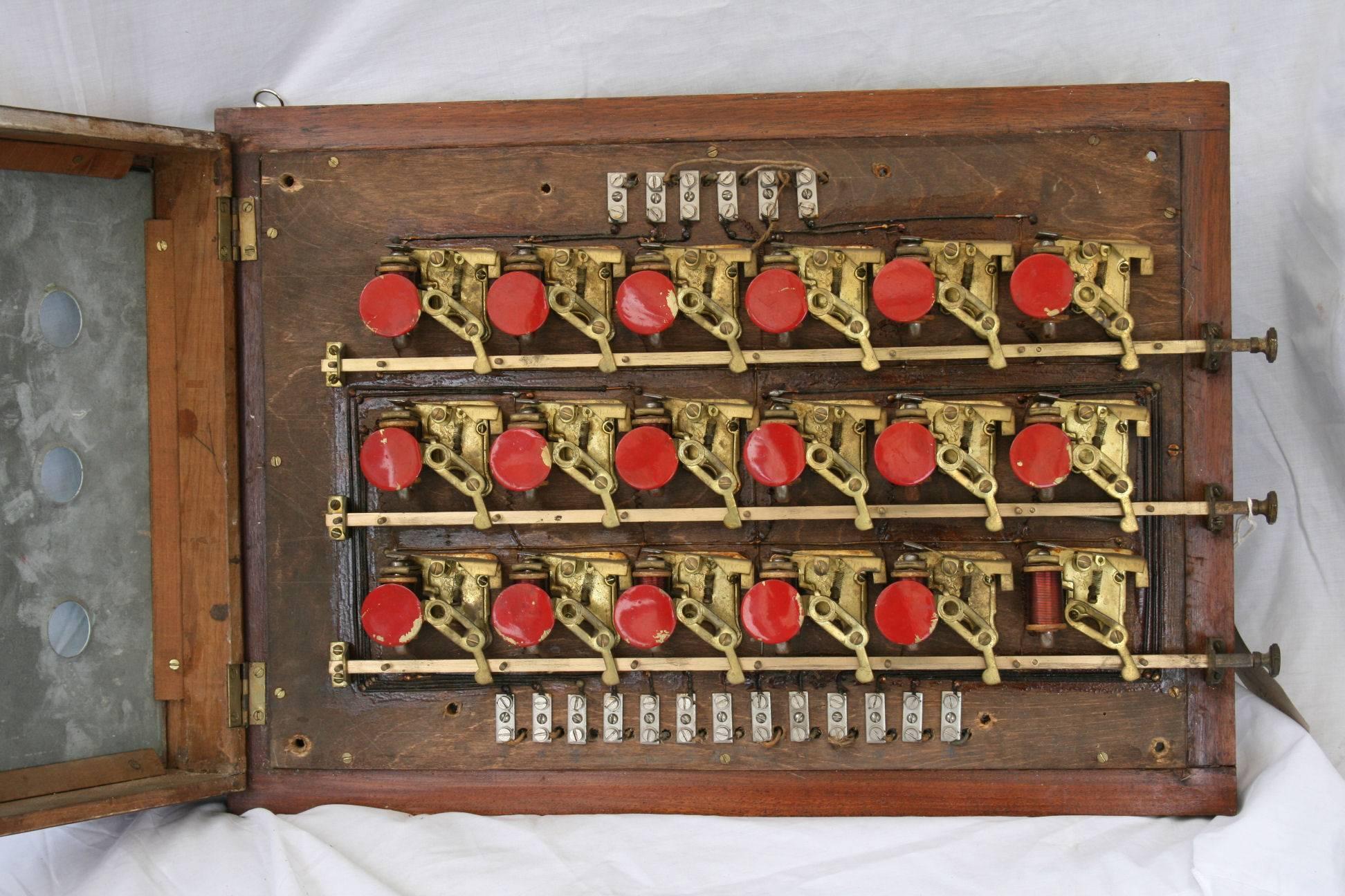 Pair of Royal Air Force Officers Butlers Servants Bell Box Indicators In Excellent Condition In London, GB