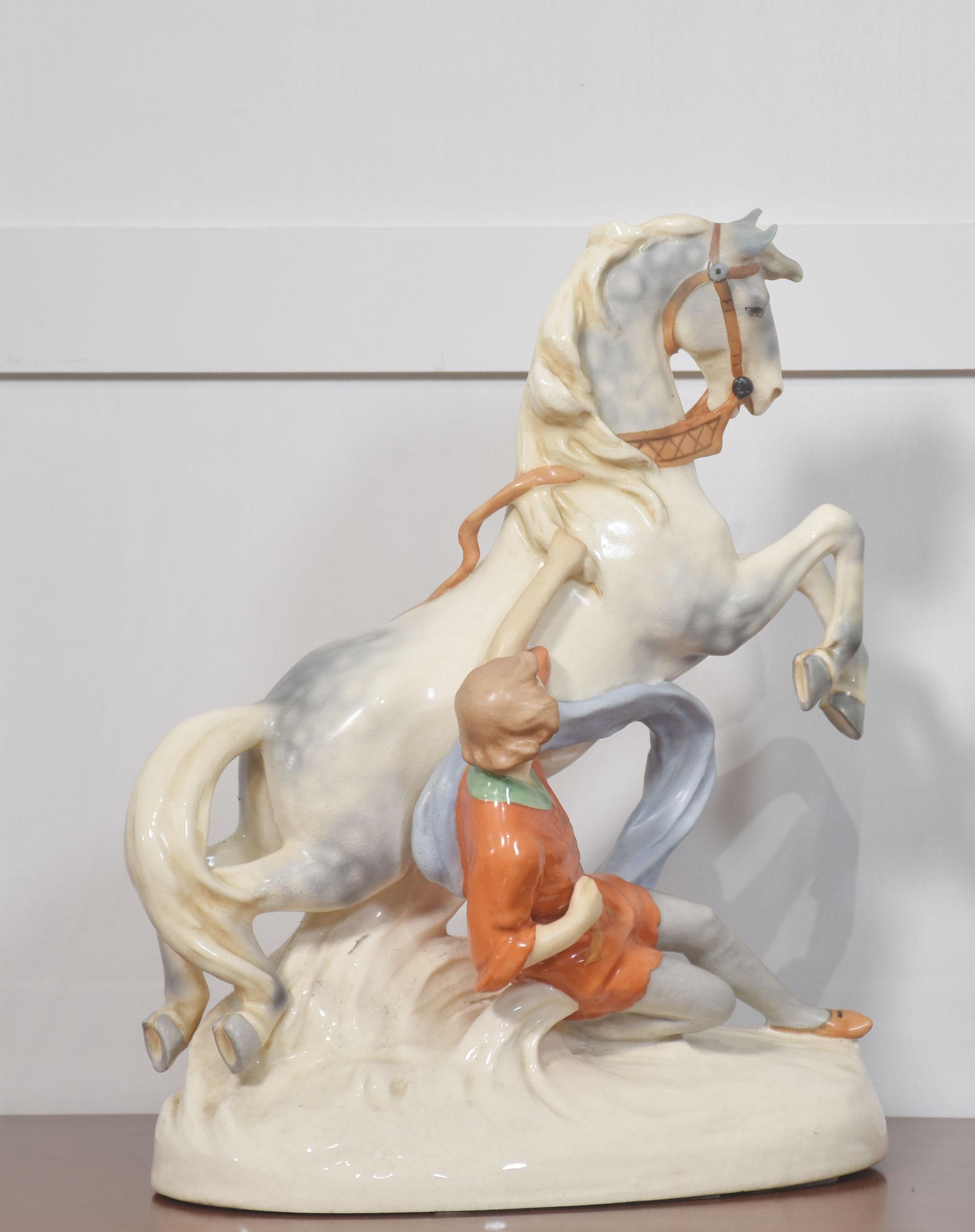 Pareja de figuras Royal Dux en Bueno estado para la venta en Cheshire, GB