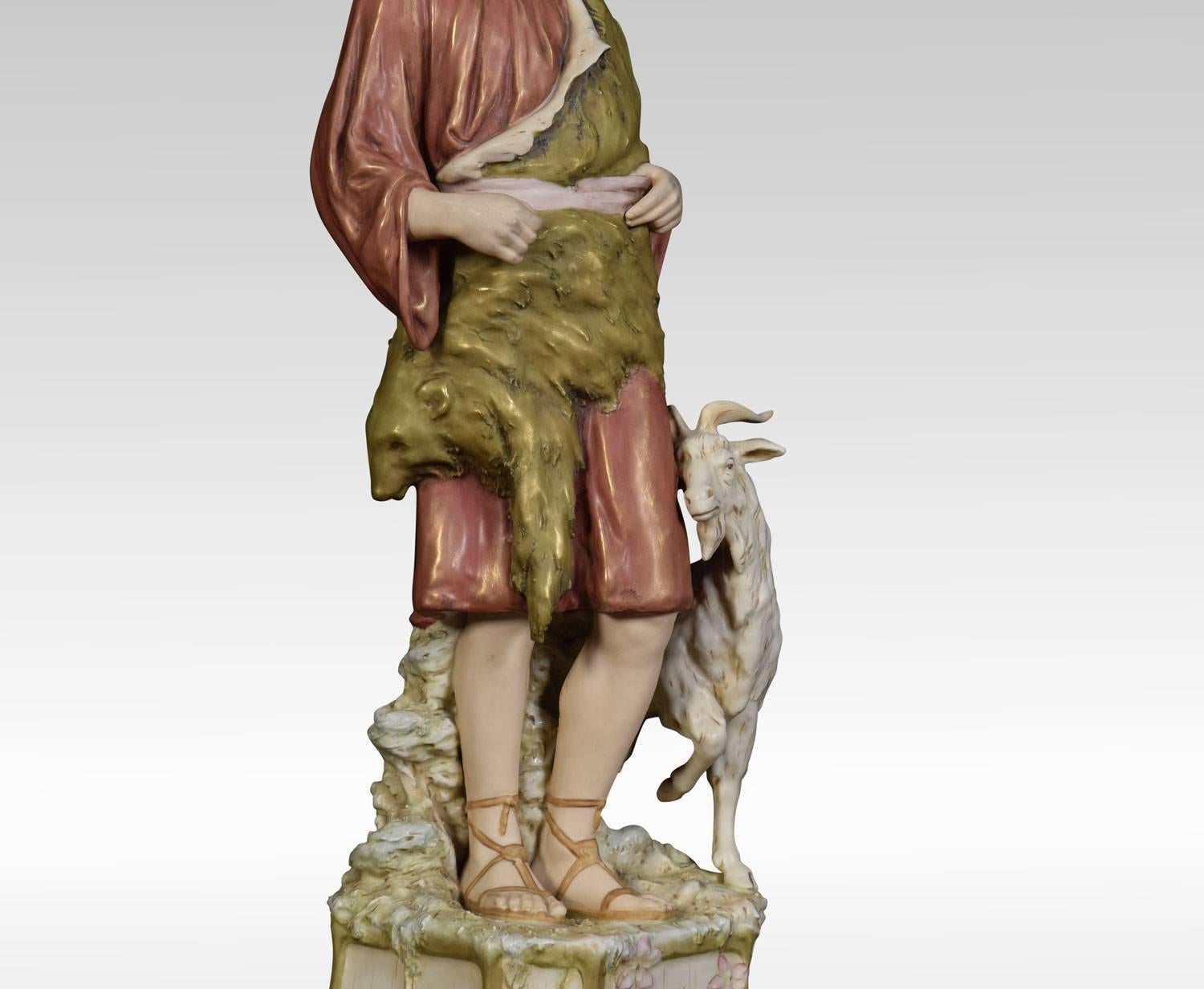 Paar Royal Dux-Porzellanfiguren aus Porzellan im Zustand „Gut“ im Angebot in Cheshire, GB