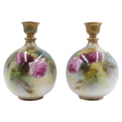 Paire de vases art nouveau de Royal Worcester.