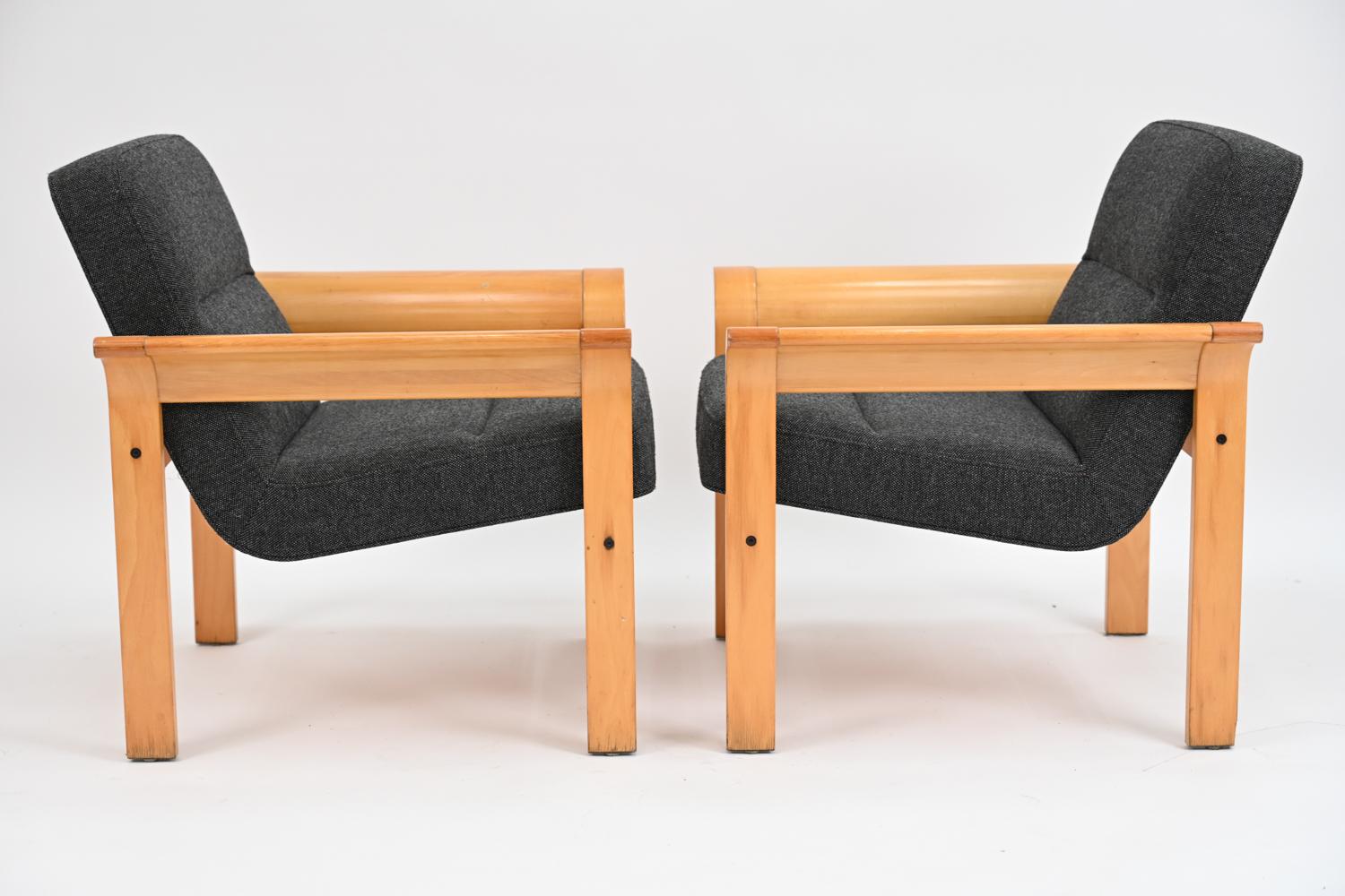 Pair of Rud Thygesen for Magnus Olesen Botium Lounge Chairs 7