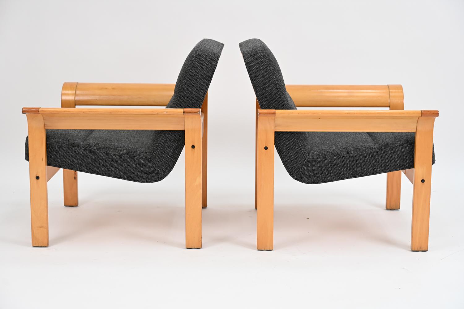 Pair of Rud Thygesen for Magnus Olesen Botium Lounge Chairs 9