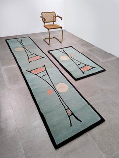 Pair of rugs by John Günther 1990s