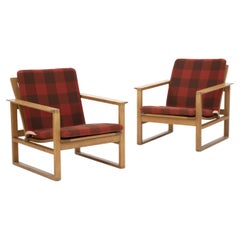 Pair of “Runner Chairs” by Børge Mogensen