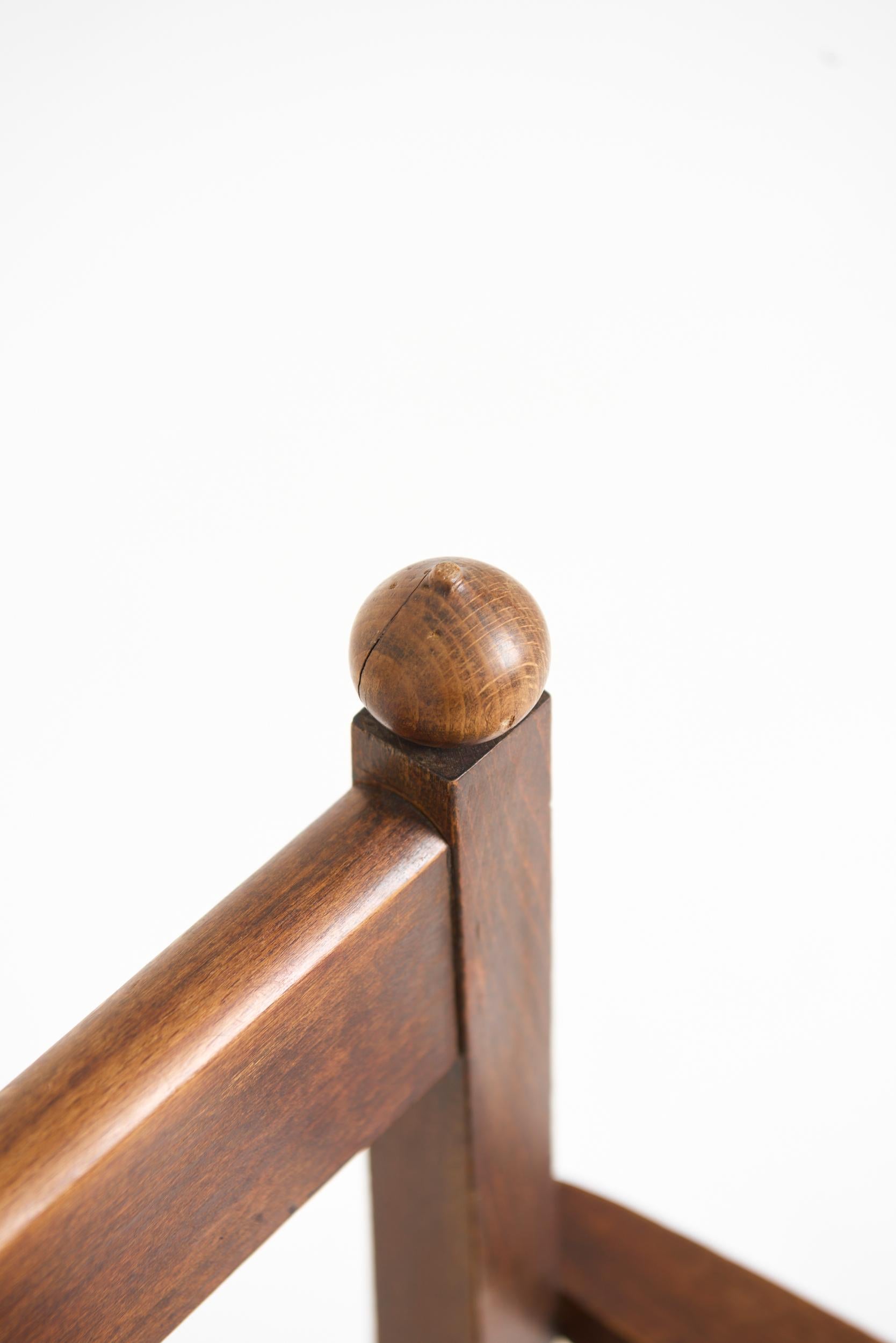 Paire de fauteuils en jonc en vente 6