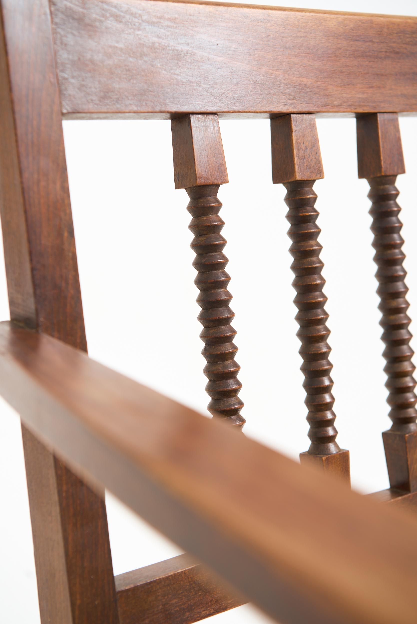 Paire de fauteuils en jonc en vente 2