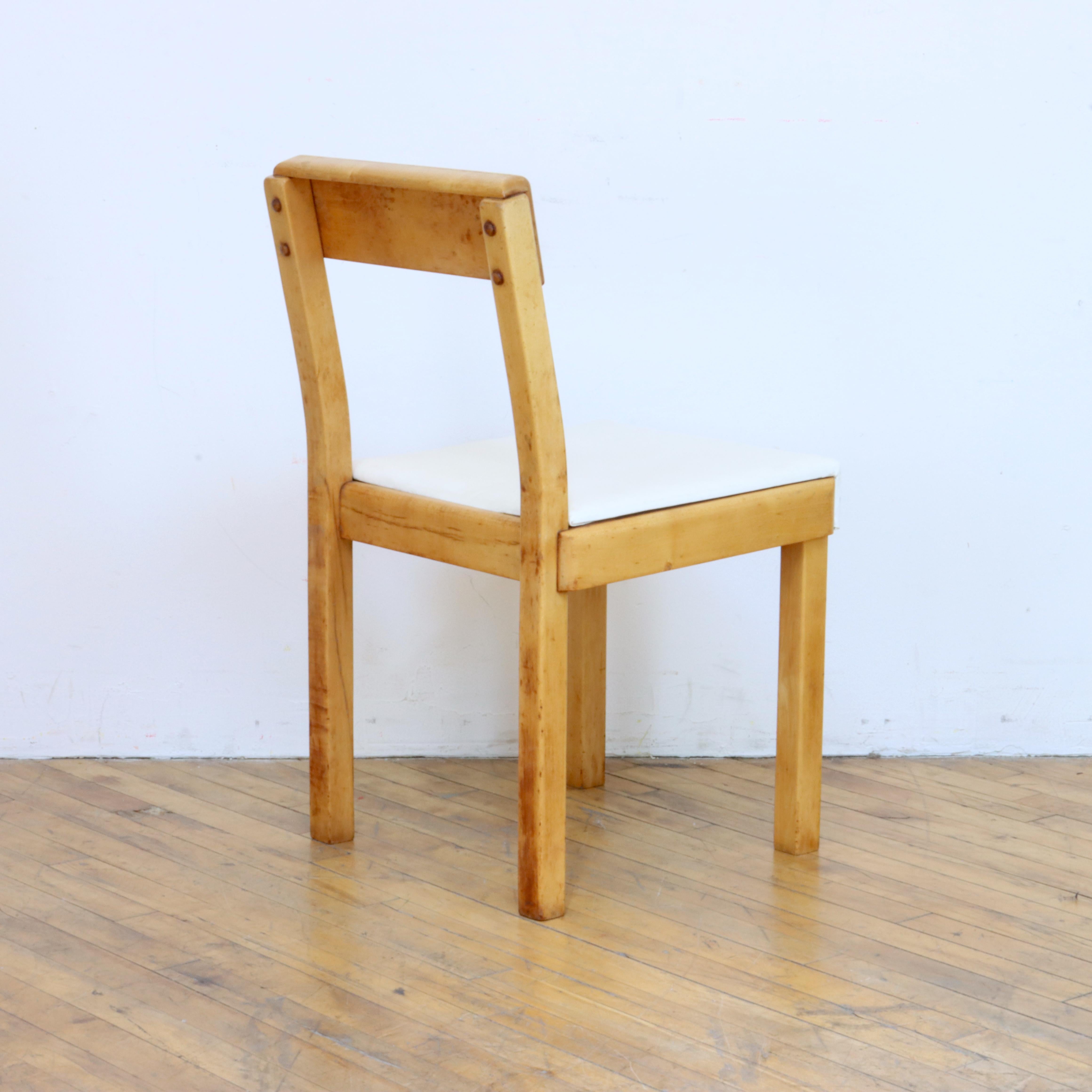 Paire de chaises de salle à manger Russel Wright pour American Modern en vente 3