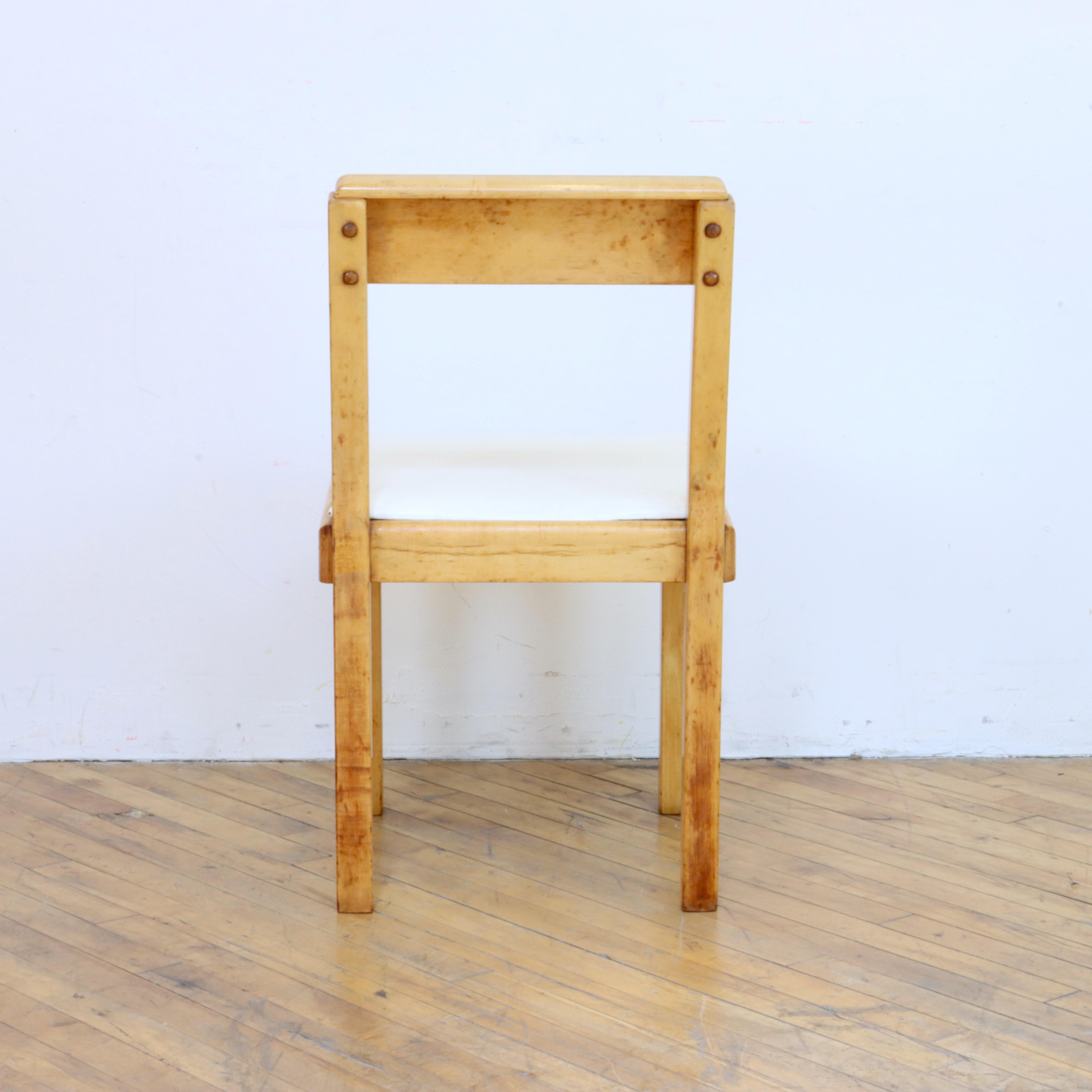 Paire de chaises de salle à manger Russel Wright pour American Modern en vente 4