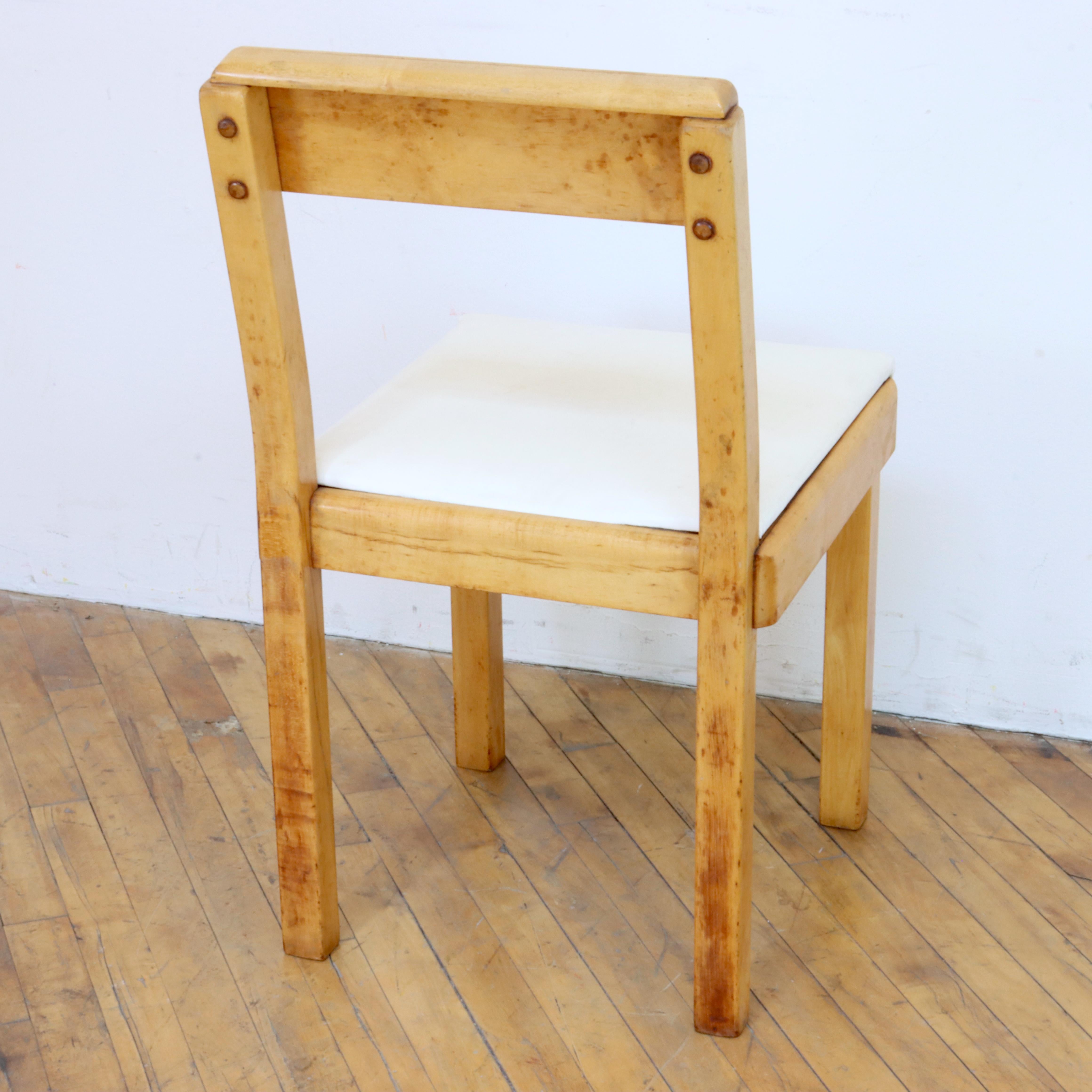 Paire de chaises de salle à manger Russel Wright pour American Modern en vente 5